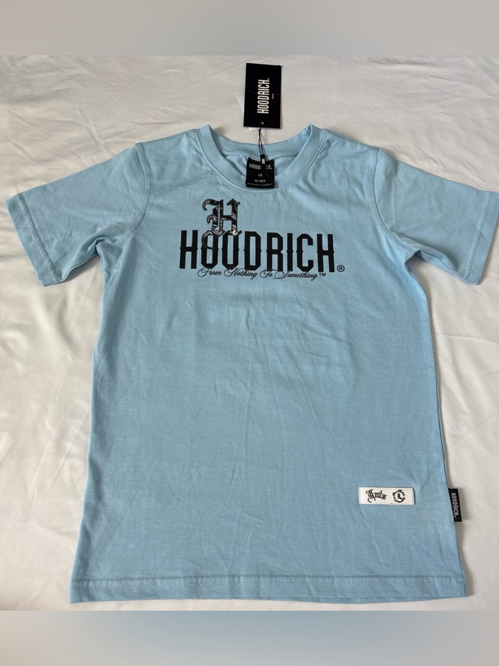 Hoodrich youth Light Blue Logo T-Shirt